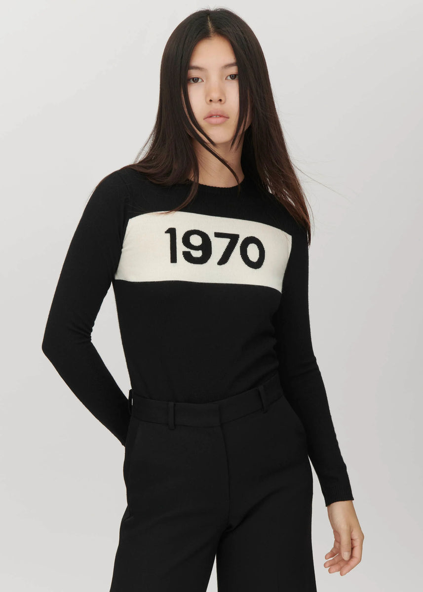 Bella Freud 1970 Jumper Black Ediit