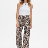 Ninia Trousers - Brown Baum Leopard