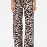 Ninia Trousers - Brown Baum Leopard