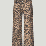 Ninia Trousers - Brown Baum Leopard