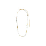 Force Necklace - White/Gold