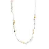 Force Necklace - White/Gold