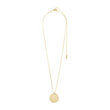 True Coin Necklace - Gold