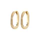 True Hoop Earrings - Gold