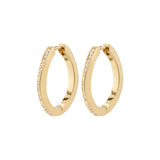 True Hoop Earrings - Gold