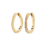 True Hoop Earrings - Gold