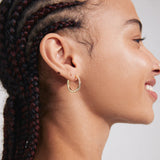 True Hoop Earrings - Gold