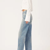 Ilia Barrel Jeans - Aged Mid