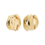 Stay Hoop Earrings - Gold