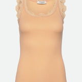 Babette Lace Top - Peach Fuzz