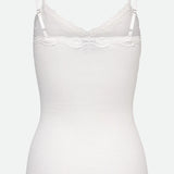 Beatha Singlet Top - New White