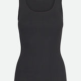 Beatha U-neck Top - Black