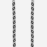 Sona Phone Chain - Black/Silver