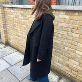 Ninfa Coat - Black