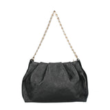 Diva Salima Metallic Handbag - Black