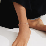 Alison Ankle Chain - Rose/Gold