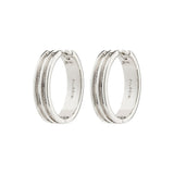 Bennett Hoop Earrings - Silver