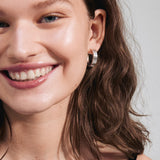 Bennett Hoop Earrings - Silver