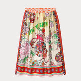 Vanessa Midi Skirt - Cherry Blossom