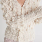 Tupu Cardigan - Ivory