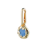 Charm Natural Pendant - Gold/Blue