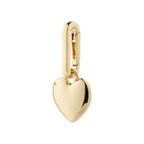 Charm Big Heart Pendant - Gold