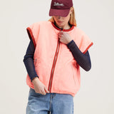 Jano Gilet - Ecru/Pink