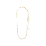 Berthe Pearl Necklace - Gold