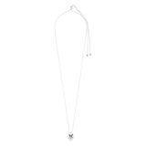 Sophia Heart Necklace - Silver