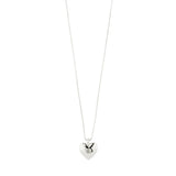 Sophia Heart Necklace - Silver