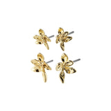 Riko Earrings Set - Gold