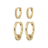 Scottie 2-in-1 Set Earrings - Gold