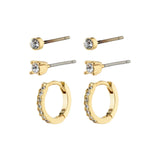 Sia Earrings Set - Gold