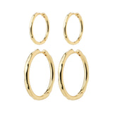 Eve Earrings Set - Gold