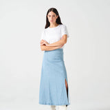 Faye Slip Skirt - Oceanic Blue