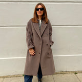 Flora Coat - Military Grey