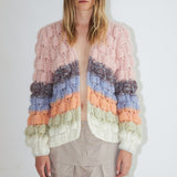 Arena Cardigan - Pastel Rainbow