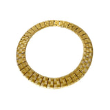 Chunky Woven Necklace - Gold