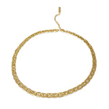 Pretzel Necklace - Gold