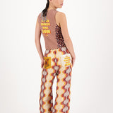 Bailey Straight Leg Trousers - Sunset