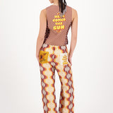 Bailey Straight Leg Trousers - Sunset