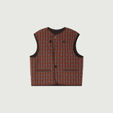 Anemone Gilet - Chestnut