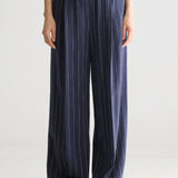 Vespa Trousers - Navy Pinstripe