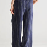 Vespa Trousers - Navy Pinstripe