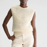 Moony Knitted Top - Tofu