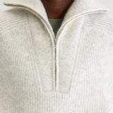 Auran Knit Vest - Oyster