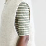 Auran Knit Vest - Oyster