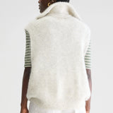 Auran Knit Vest - Oyster