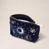 Boho Mysticism Coin Purse - Navy