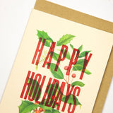 Happy Holidays Card